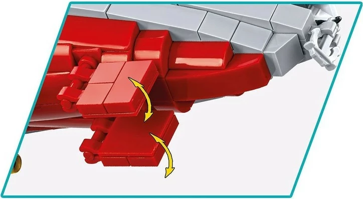 Set blloqesh Cobi Klocki IJN Akagi Aircraft Carrier, 3573 pjesë, Historical Collection