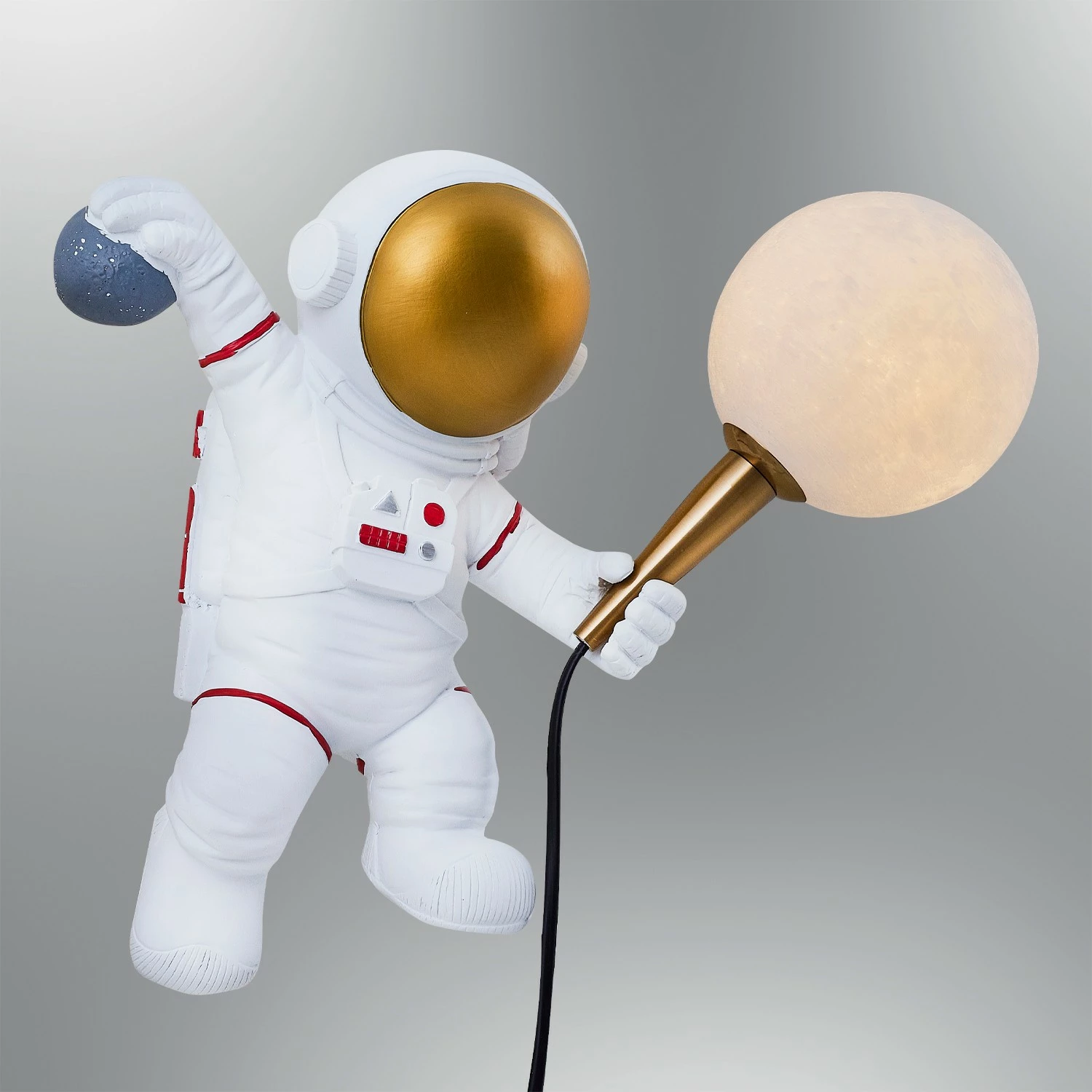 Llambë muri Opviq, astronaut, e bardhë, L1133