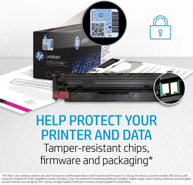 Toner, HP, 656X CF462X, rendiment i lartë 9,750–23,700 faqe, për Color LaserJet Enterprise M652/M653, e verdhë