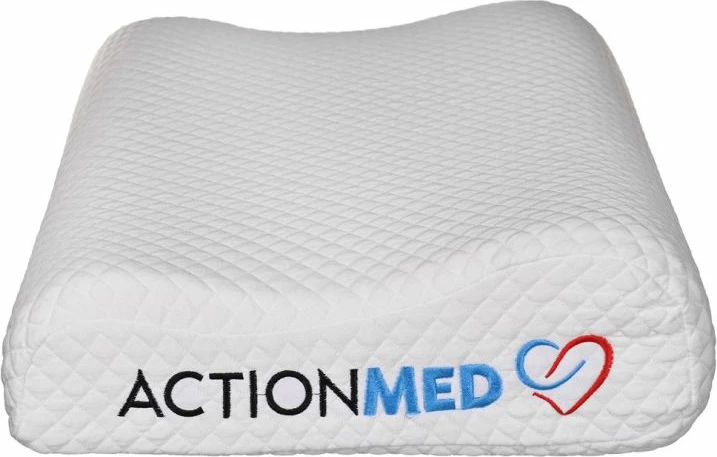 Jastëk ortopedik ActionMed Cervical Med Pillow, i bardhë