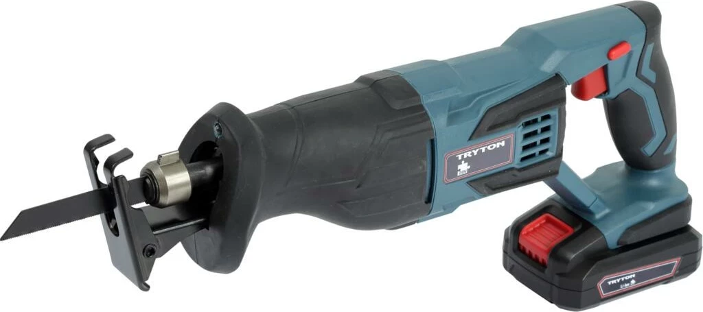 Sharrë shpatë TRYTON TJPS70AL, 20V, 2Ah, me bateri dhe karikues, blu/zi