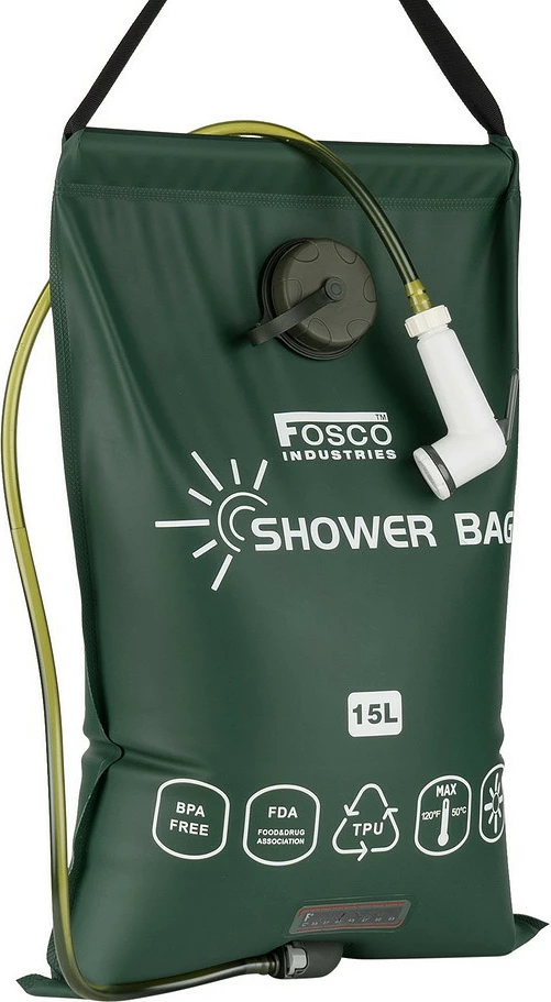 Mbijetesë Dhe Kampim Fosco Industries Camp shower Premium 15L TPU