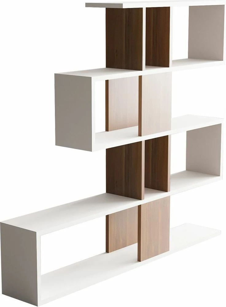 Raft librash Hanah Home, Karlin, bardhë dhe arre