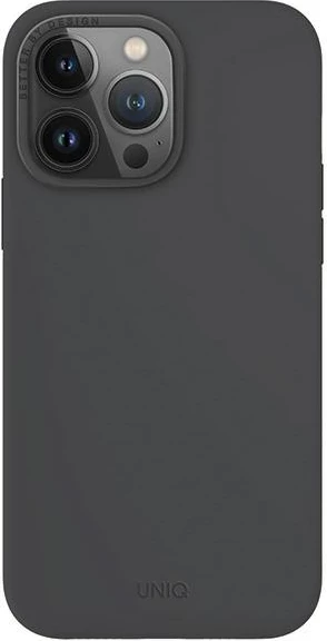 Mbështjellës UNIQ Lino Hue Magclick për iPhone 15 Pro Max, Gri
