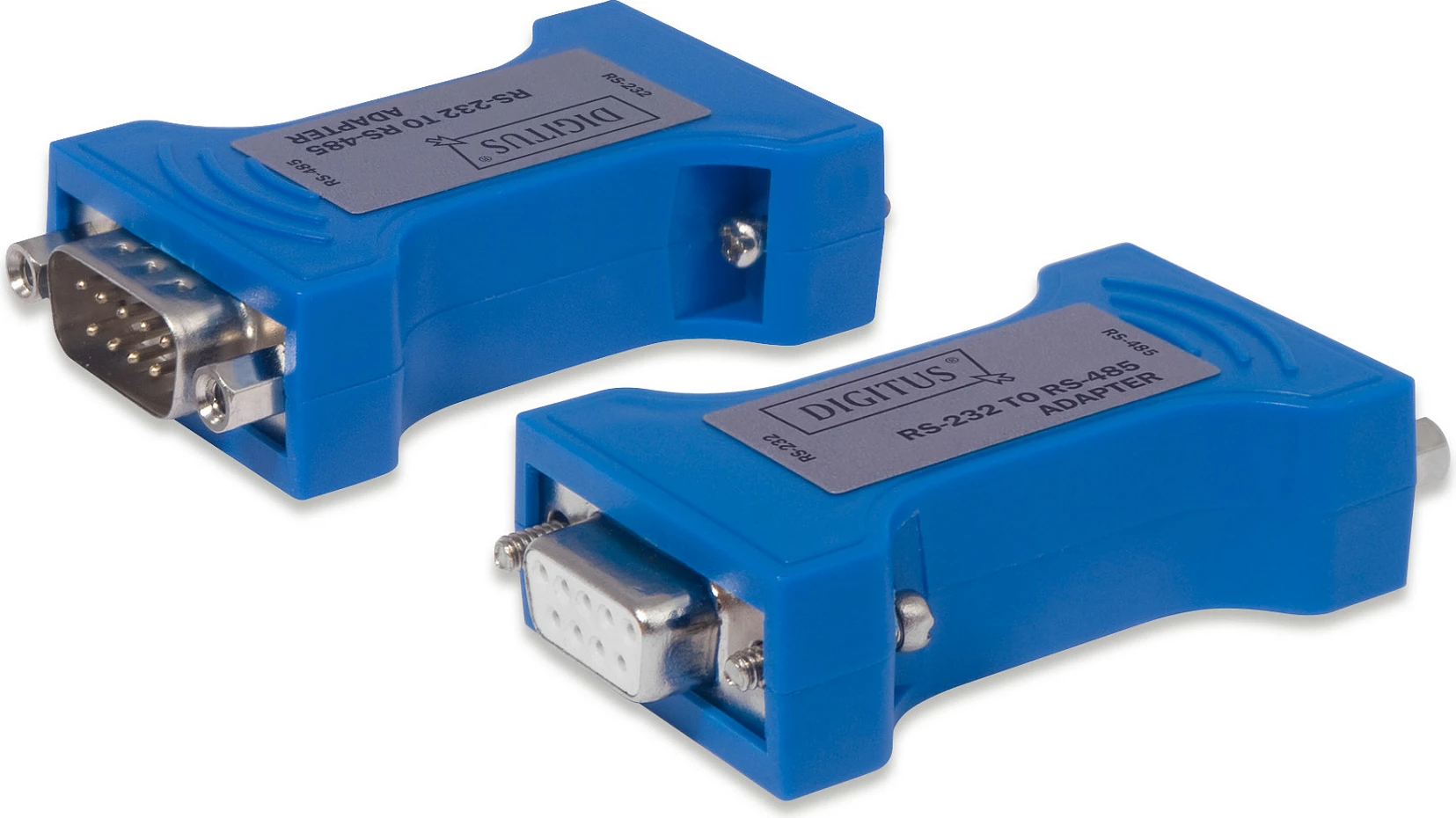Adapter serial Digitus 300-115, RS-232 në RS-485, 115.2 Kbps, blu