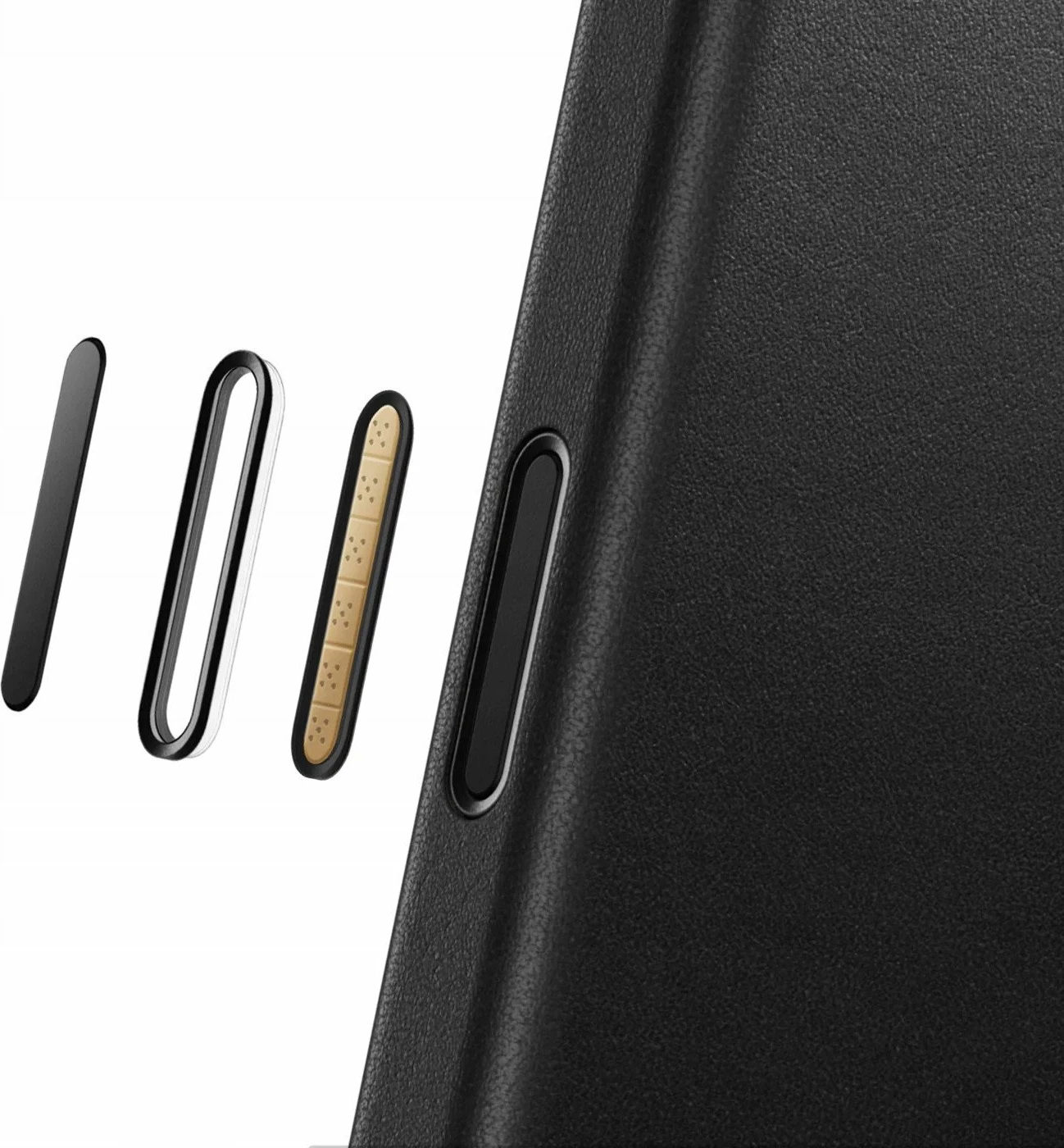 Mbështjellës Nomad Traditional Leather Case për iPhone 17 Pro, MagSafe, lëkurë natyrale, i zi
