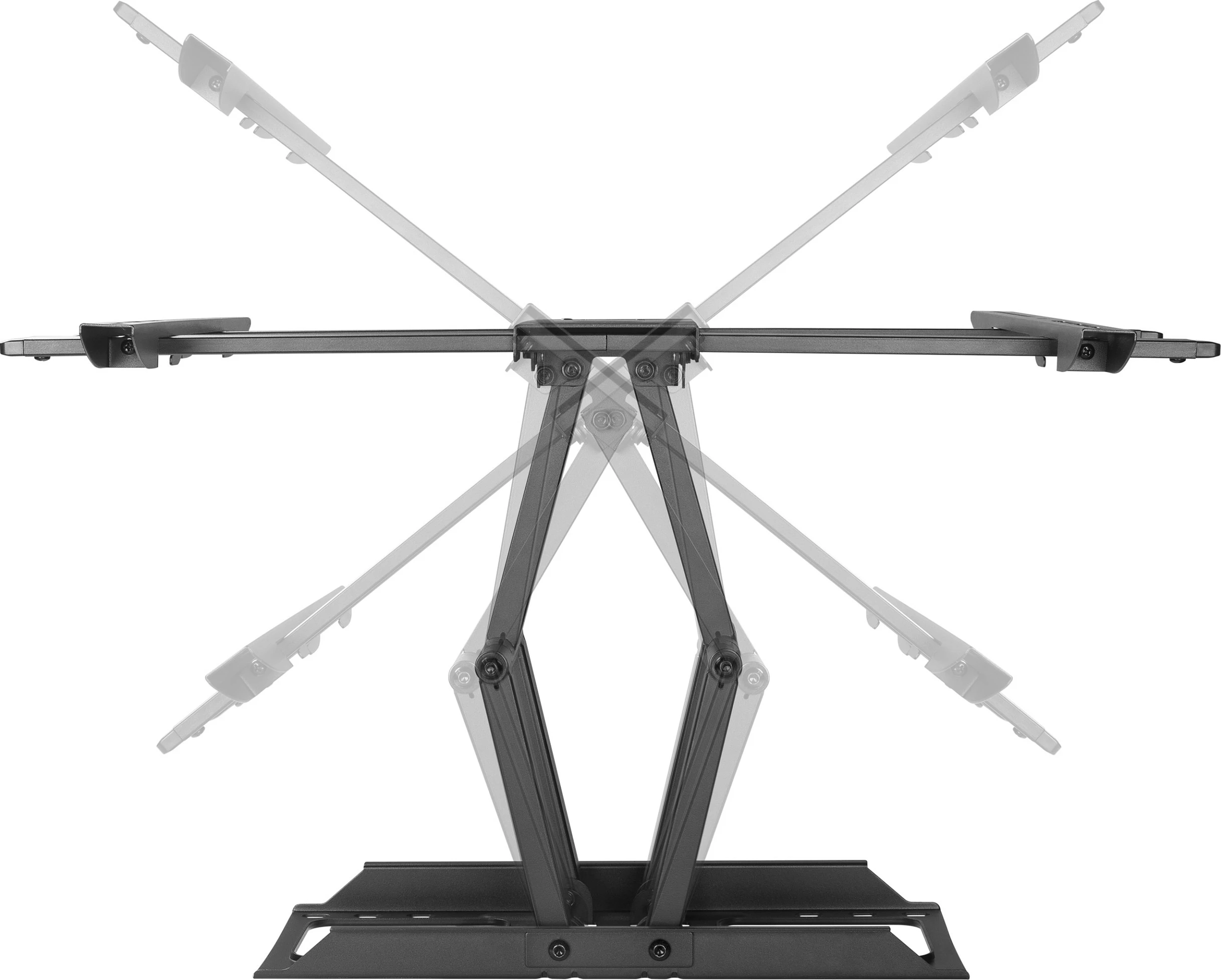 Mbajtëse muri për TV EQUIP 650335, 37-80", VESA 200x200-600x400, 60 kg, e zezë