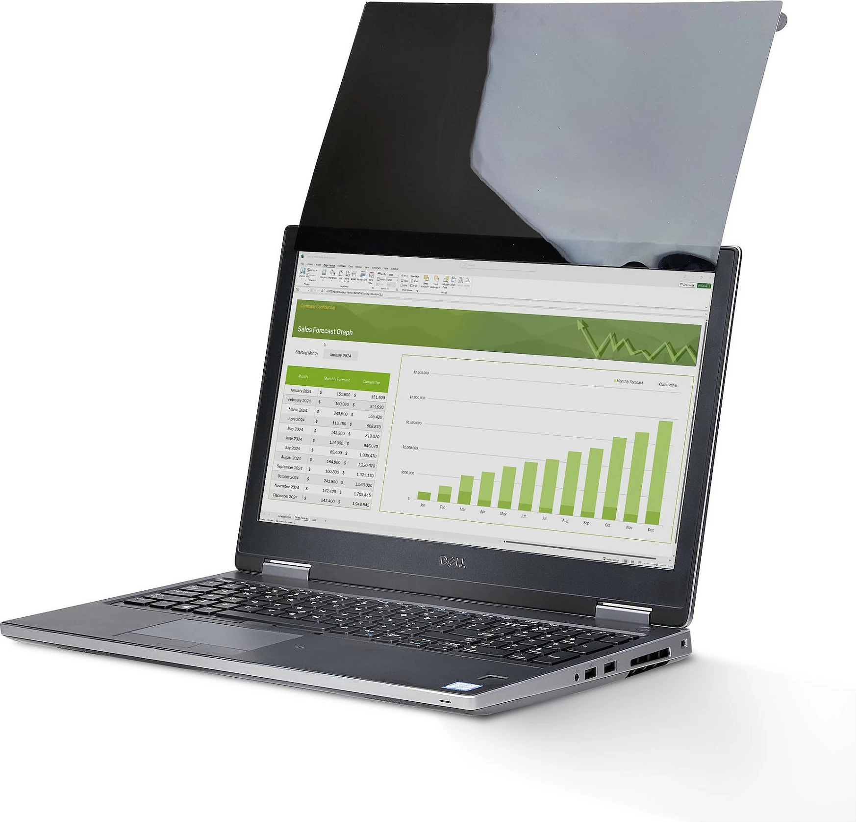 Filtri privatësie për ekran laptopi StarTech 16" 16:10, flip-up, anti-shkëlqim, touch, reduktim drite blu 51%, i zi