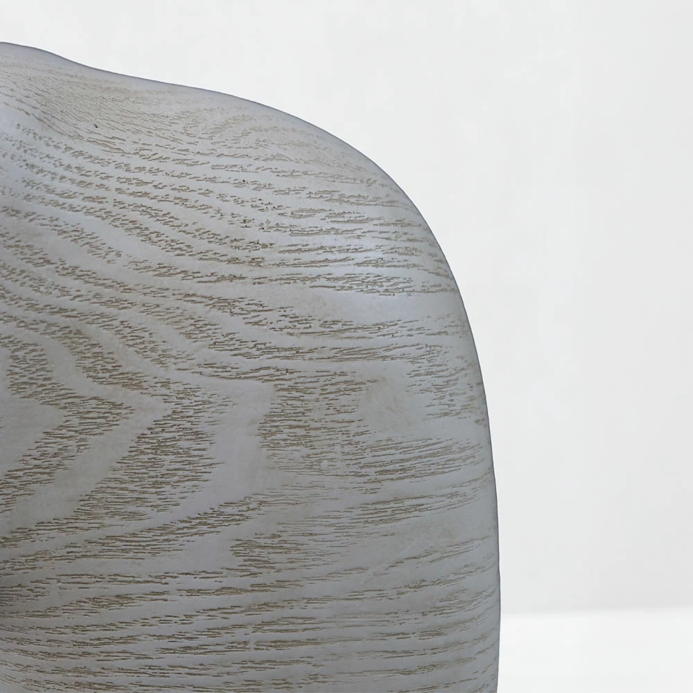 Dekor elefant ZAMBIA.2, polirezine, bezhë, 16.5x9x18cm