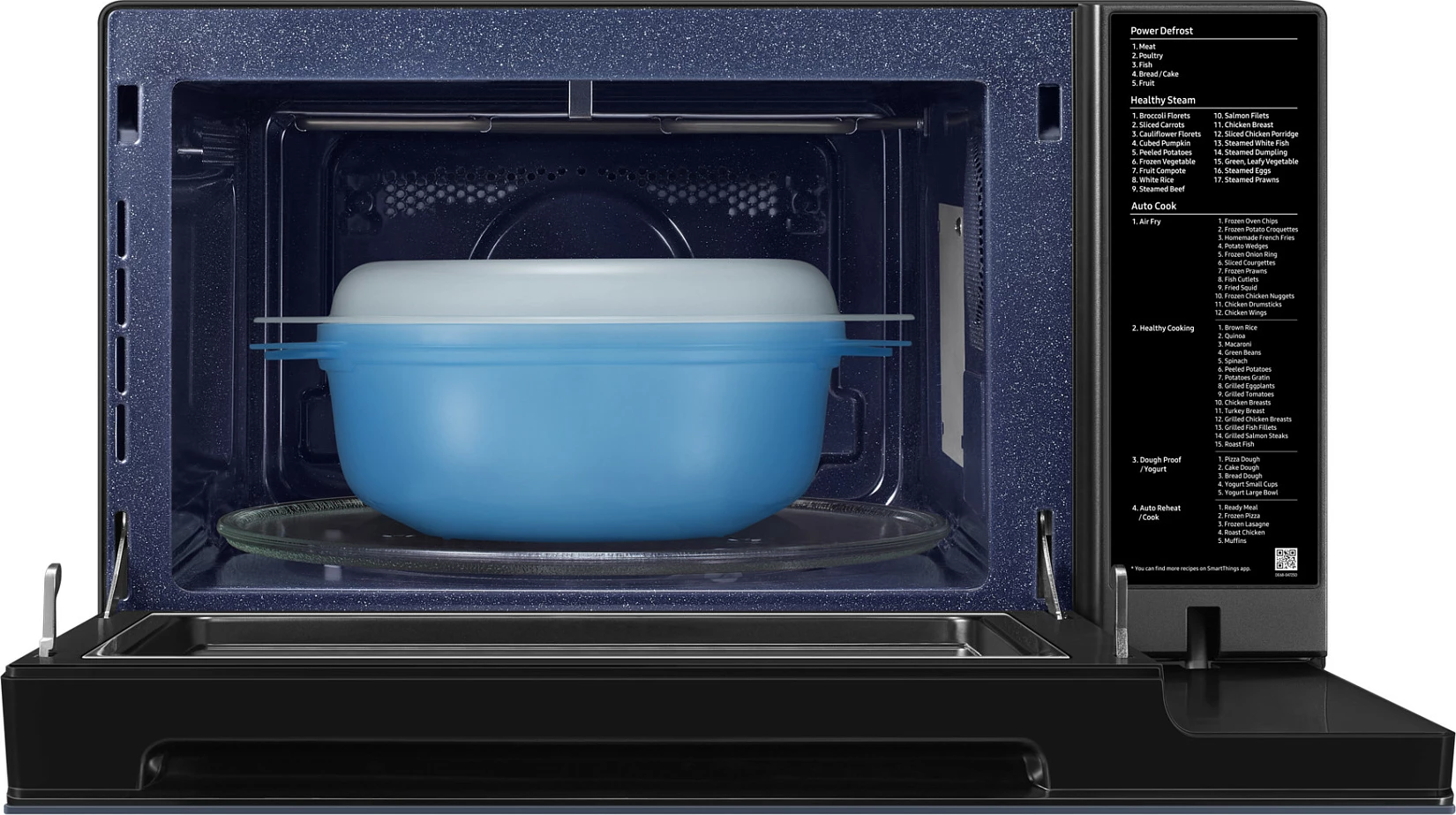 Mikrovalë Samsung MC32DB7746KD, 32L, 900W, grill/konveksion, e zezë