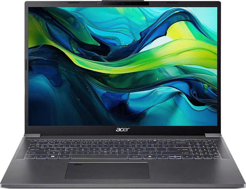 Laptop Acer Aspire 16 A16-71M-77HE, Core Ultra 7, 16GB RAM Memorje, 512GB SSD, 16" WUXGA+, Windows 11 Home, Steel Gray