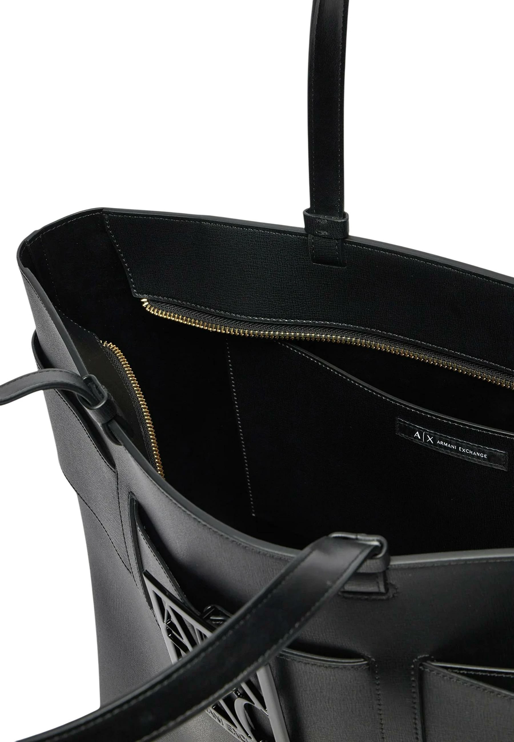 Çantë shopper për femra Armani Exchange 949127 0A874, e zezë