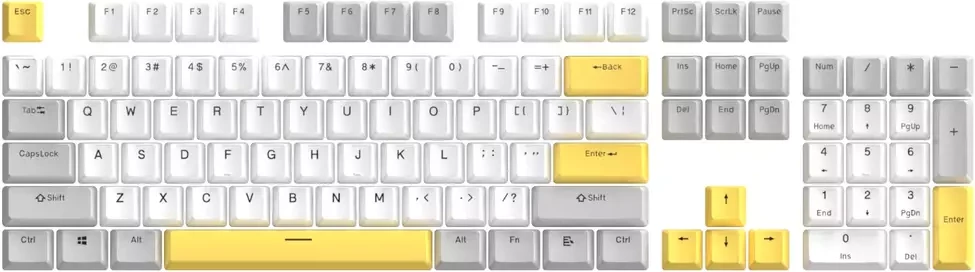 Tastierë MARVO KP-04 YL