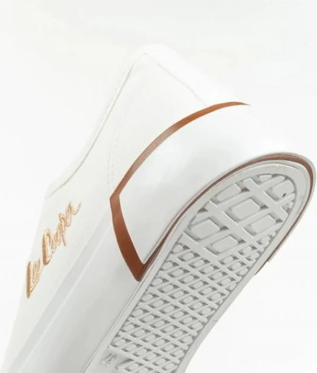 Këpucë femra Lee Cooper, të bardha