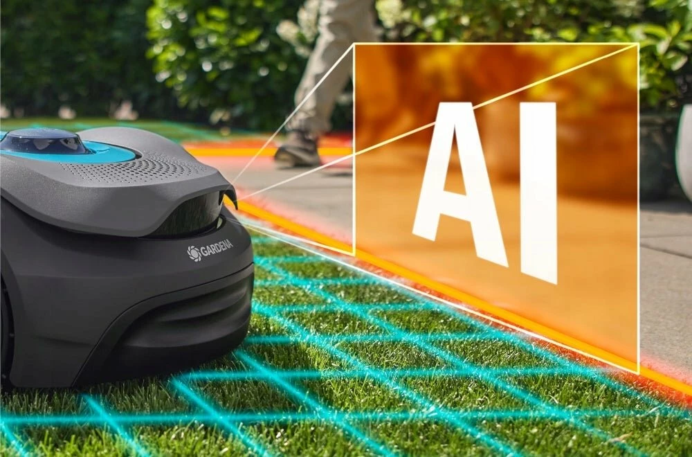 Robot kositës Gardena smart SILENO sense 400 m², GPS-RTK + Vision AI