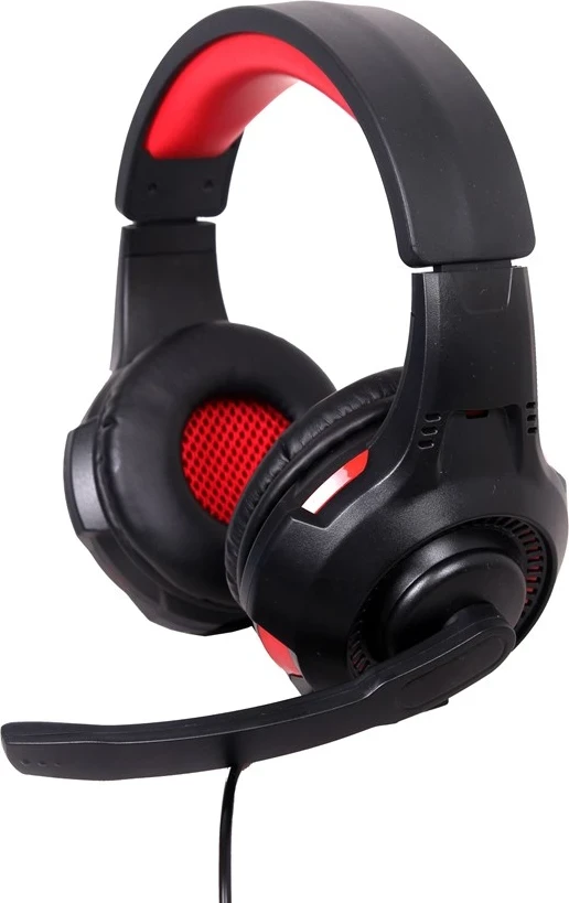 Kufje Gembird GHS-U-5.1-01, të zeza/ të kuqe