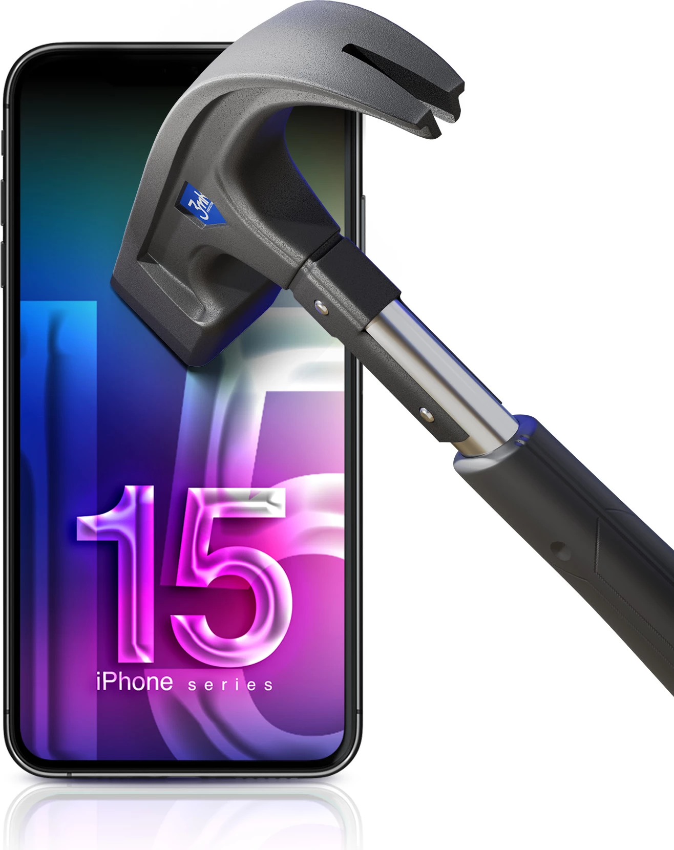 Xham mbrojtës 3mk HardGlass Max Lite për iPhone 15