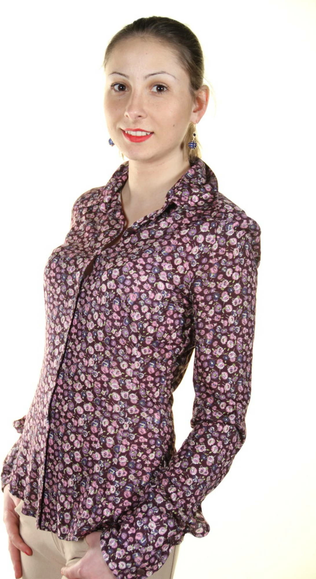 Këmishë për femra HOLIDAY INN, e purpurt
