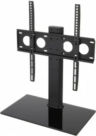 Ministolik me mbajtëse TV ART STO SD-33, për TV 32-55 inç, e zezë