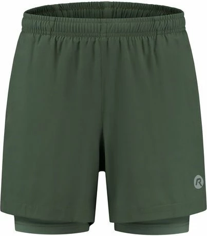 Shorce 2-n-1 Rogelli për meshkuj, të gjelbra