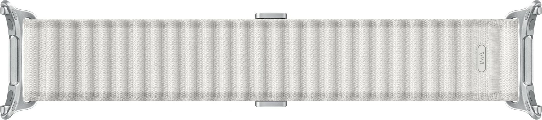 Bandë Samsung për Galaxy Watch Ultra, e bardhë, pëlhurë, najlon