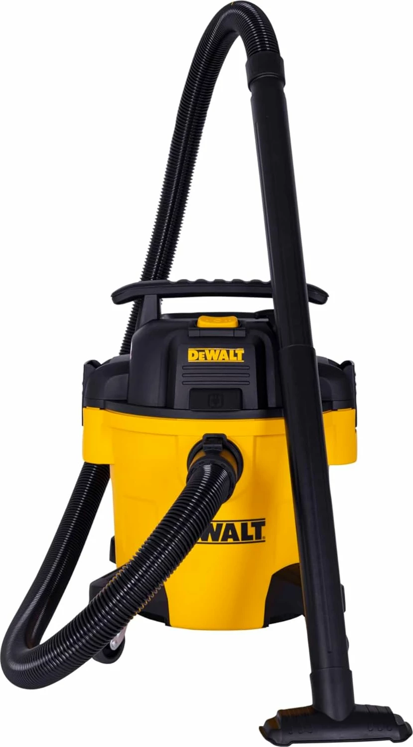 Fshesë industriale wet/dry DeWalt DXV20PTA 20L 1050W me prizë për vegla, e verdhë/zi