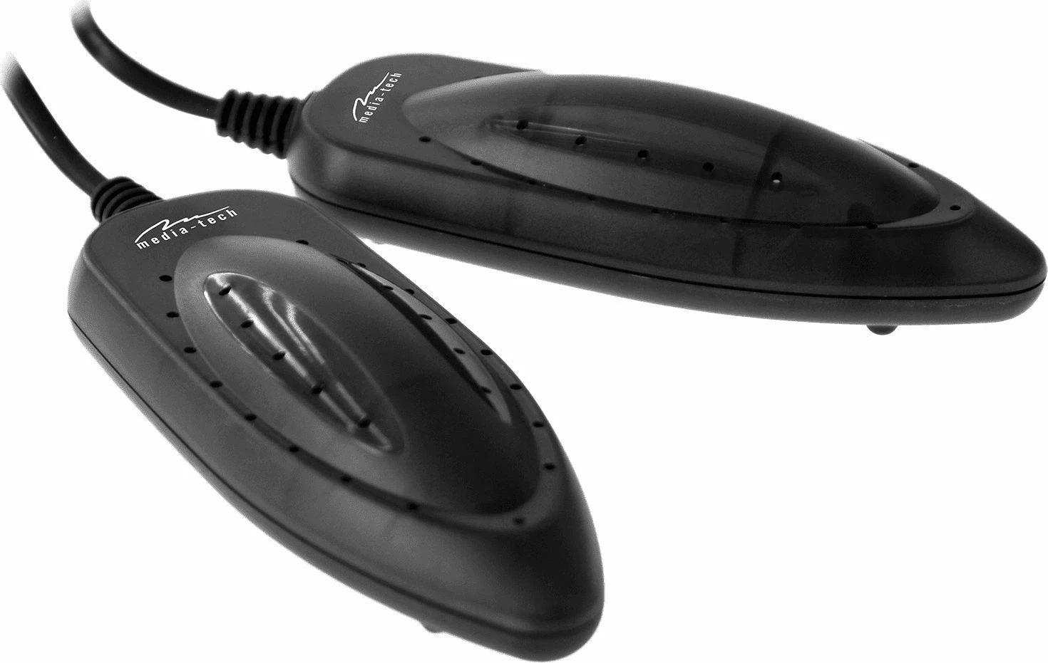 Tharëse këpucësh Media-Tech MT6506 8 W me sterilizim UV-C, e zezë, set 1 copë