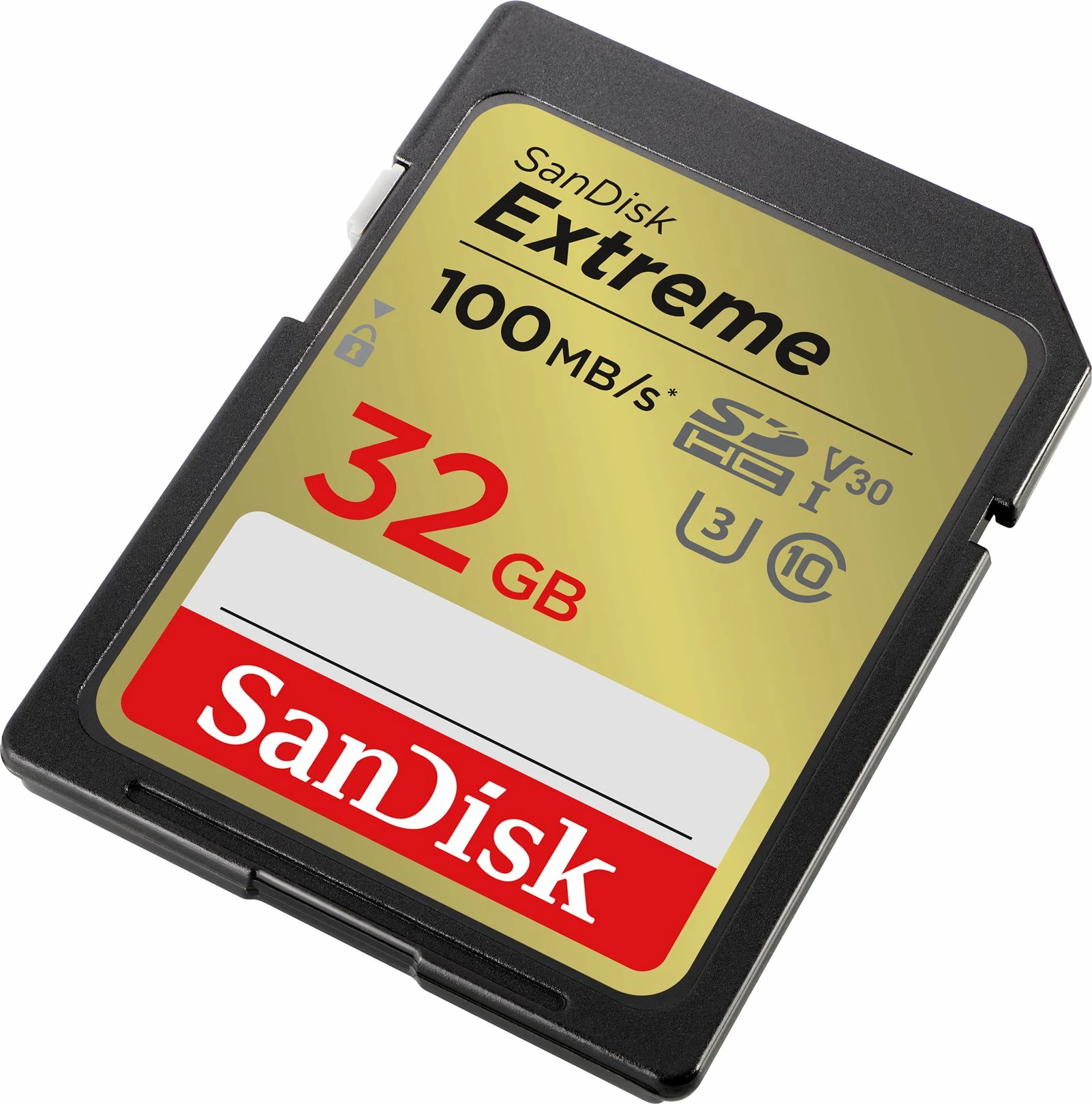 Kartë memorie SanDisk Extreme SDHC 32GB, 100MB/s