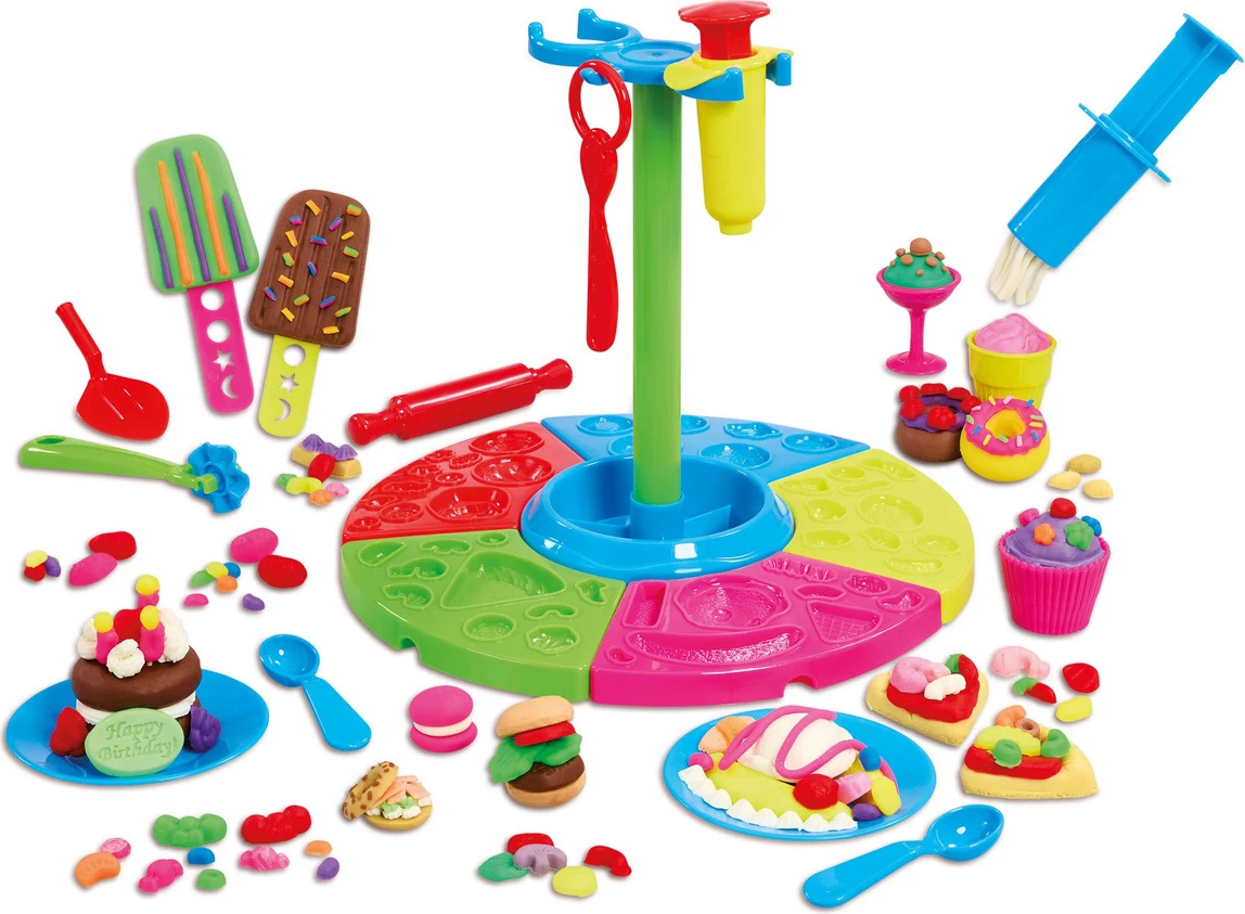 Nick Jr. Ready Steady Dough Party Food Station Dough Playset