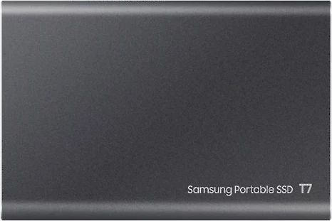 Disk i jashtëm Samsung Portable SSD T7, 4TB, USB 3.2, ngjyrë gri