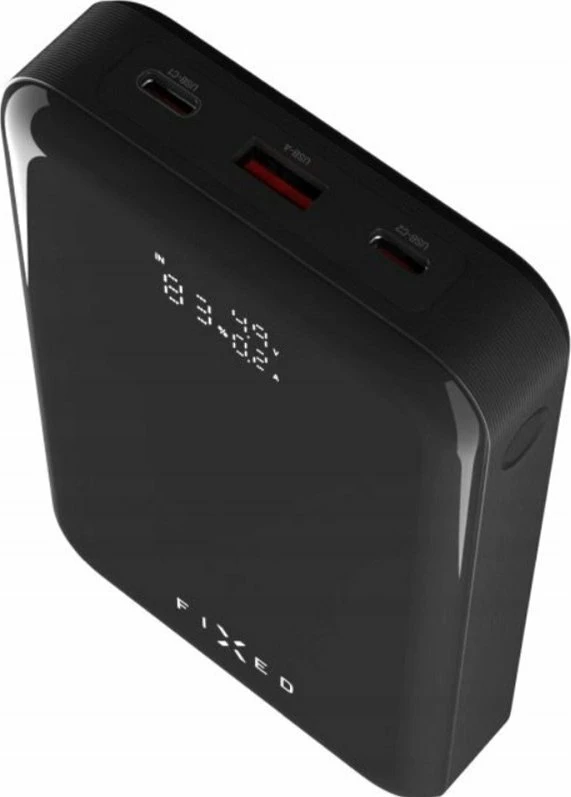 Powerbank Fixed Zen 20 Pro 20000mAh 130W me ekran LCD, e zezë