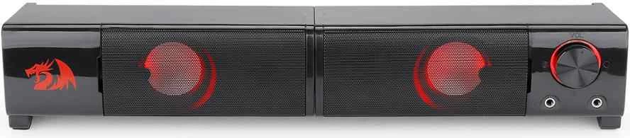 Altoparlantë Redragon Orpheus GS550 2.0 USB + 3.5mm AUX, set 2 copë, i zi