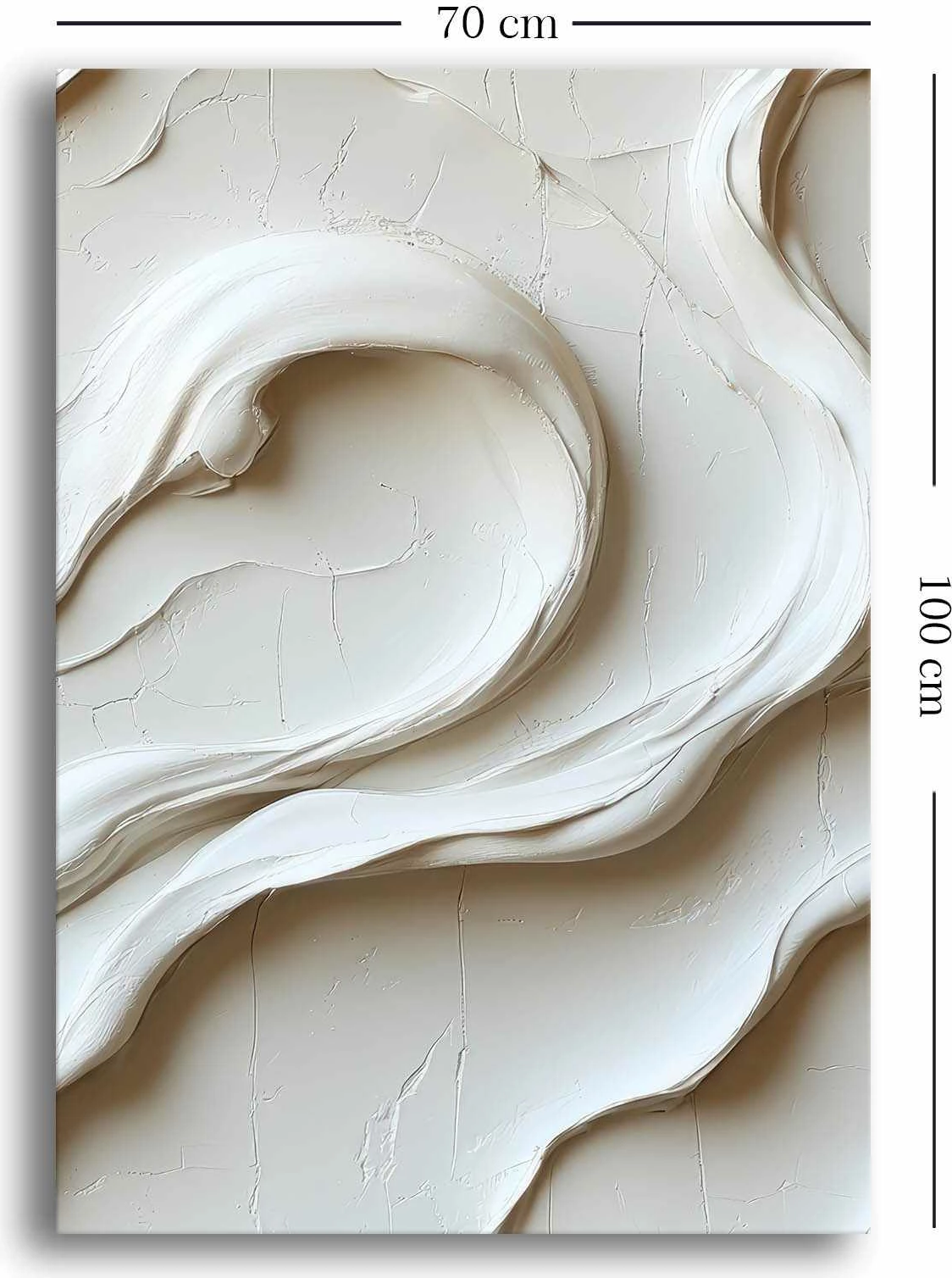 Pikturë dekorative në kanavacë, shumëngjyrëshe, Wallity, 70100Wabisabi-033, 70x100cm