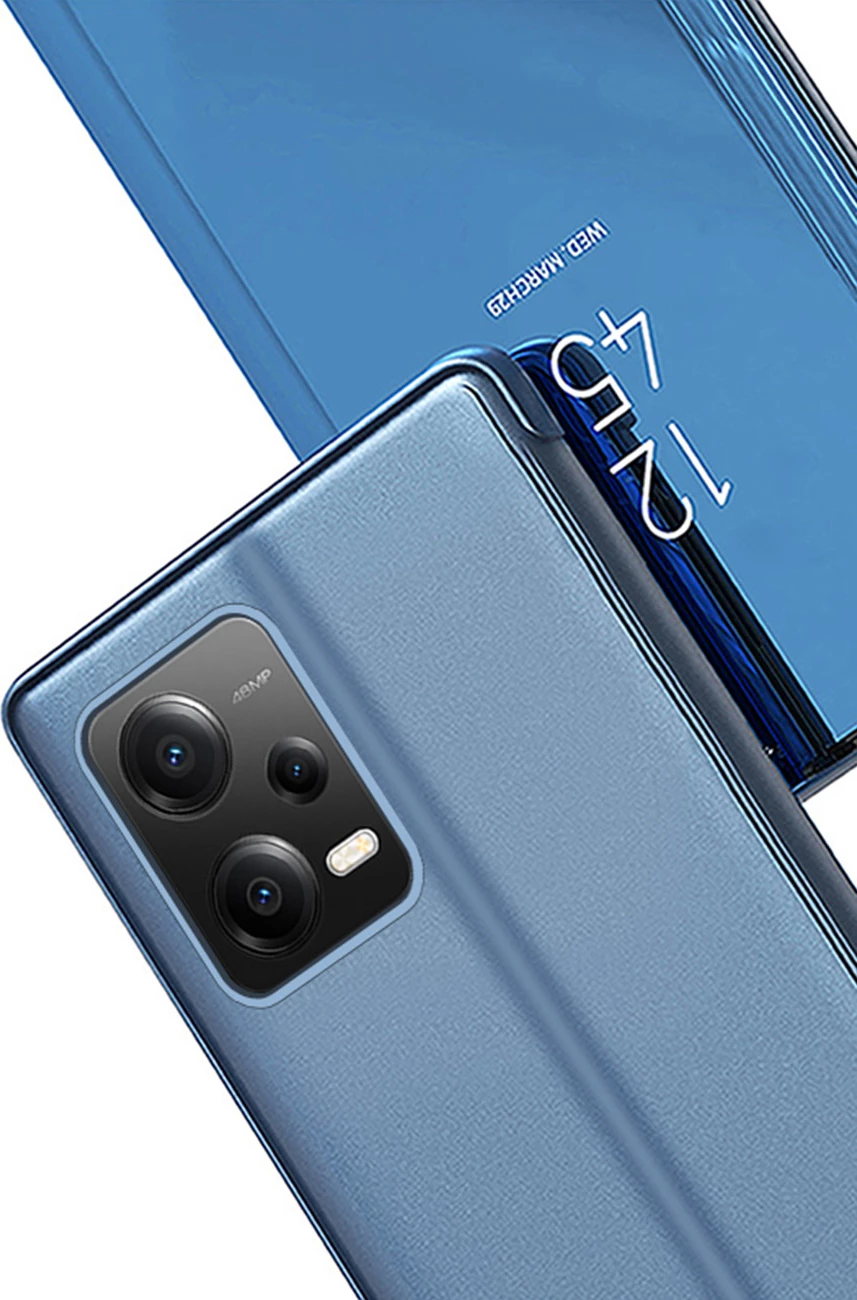 Mbështjellës Hurtel Clear View Case për Xiaomi 13 Lite, me flap, i zi