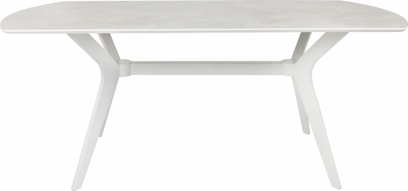 Tavolinë ngrënieje Hanah Home, Ares 1042, ngjyrë antracit, 180x80x75cm