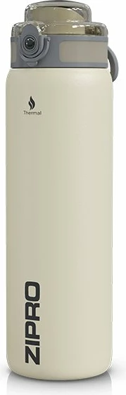 Shishe termike Zipro 1000 ml inox 18/8, bezhë