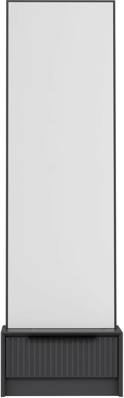 Tavolinë grimimi Skye Decor, Kale Luxe Soft, anthracite, 54x178x45cm