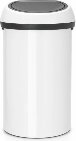 kosh mbeturinash Brabantia Touch Bin 108686 60 L soft-touch, bardhë