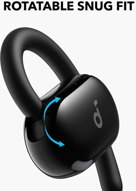 Kufje wireless open-ear Anker Soundcore V20i, Bluetooth 5.4, IP55, 36h me kuti karikimi, blu