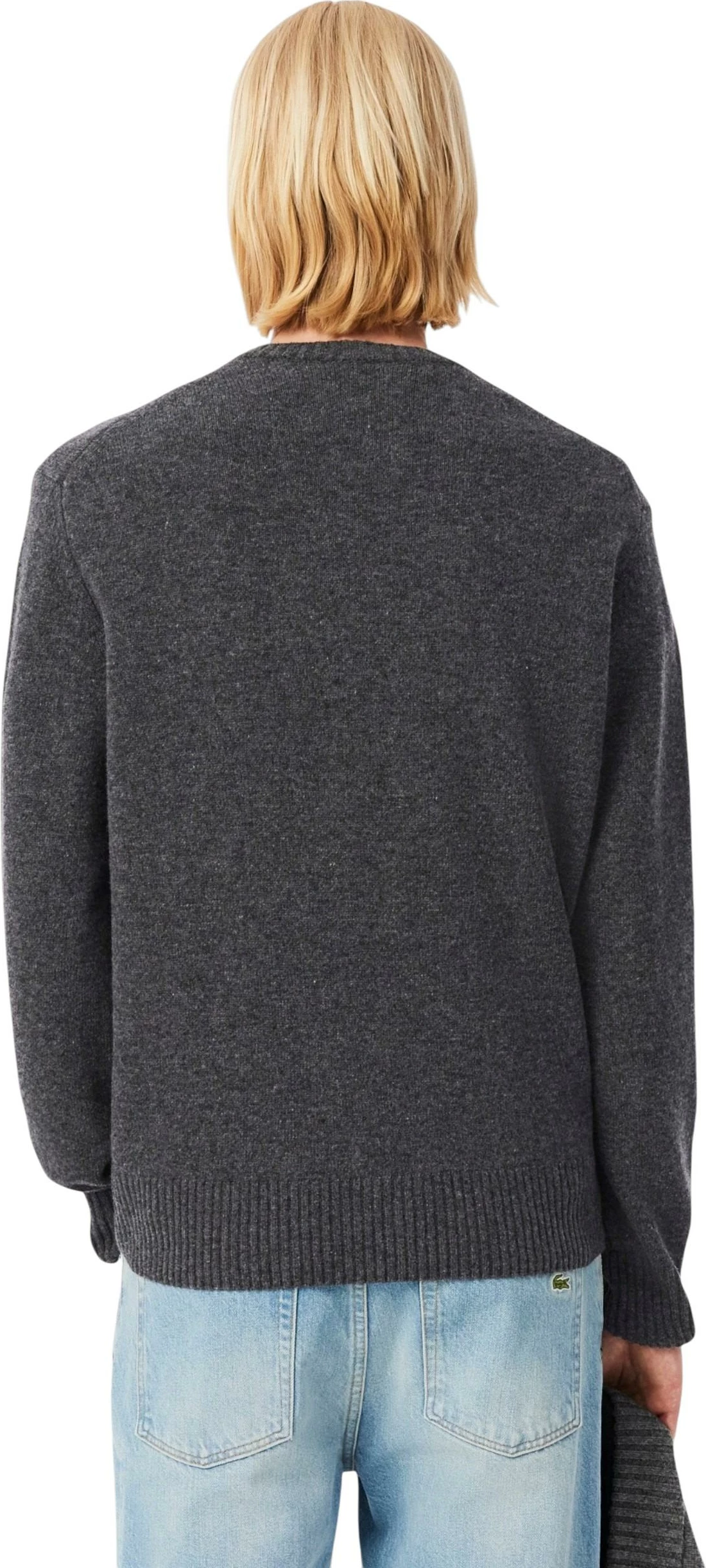 Xhemper për meshkuj Lacoste AH2916-00, gri [Madhësia: L]
