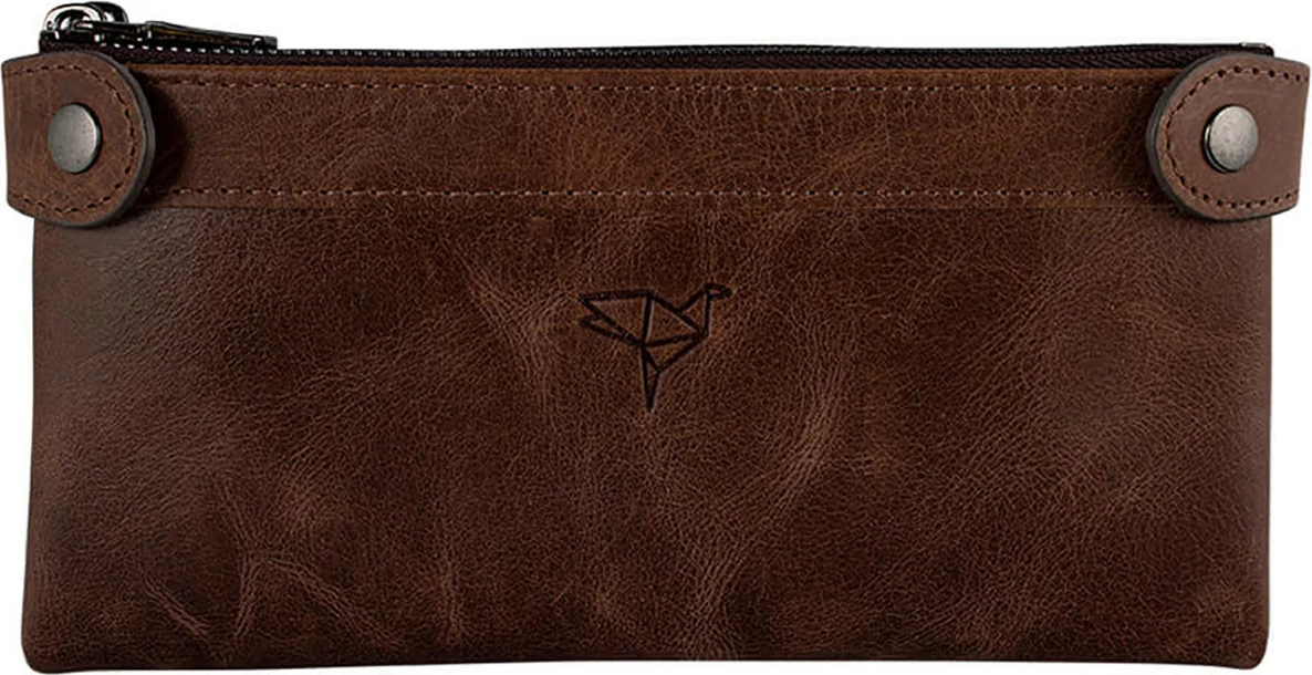 Portofol unisex Zoozie Bags, ngjyrë kafe, Roosevelt