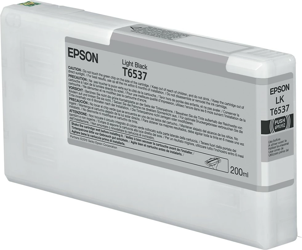 Toner Epson T6537 light black 200ml