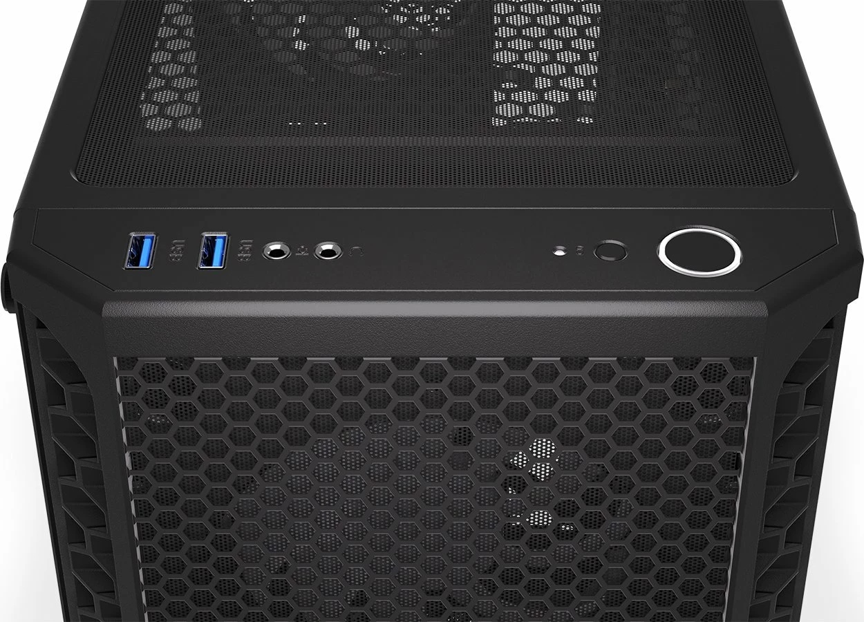Kasë Endorfy Signum 300 ARGB EY2A006, Midi Tower, 4x120mm ARGB fan, ATX/mATX/Mini-ITX, e zezë