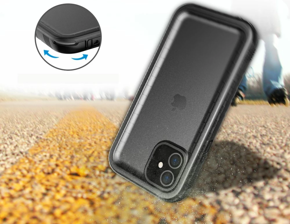 Mbështjellës Tech-Protect ShellBox IP68 për iPhone 13, i zi