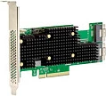 Kartë HBA Broadcom eHBA 9620-16i, PCIe 4.0, SAS/SATA/NVMe, full-height/low-profile, 22.5 Gbit/s, Black/Green/Silver