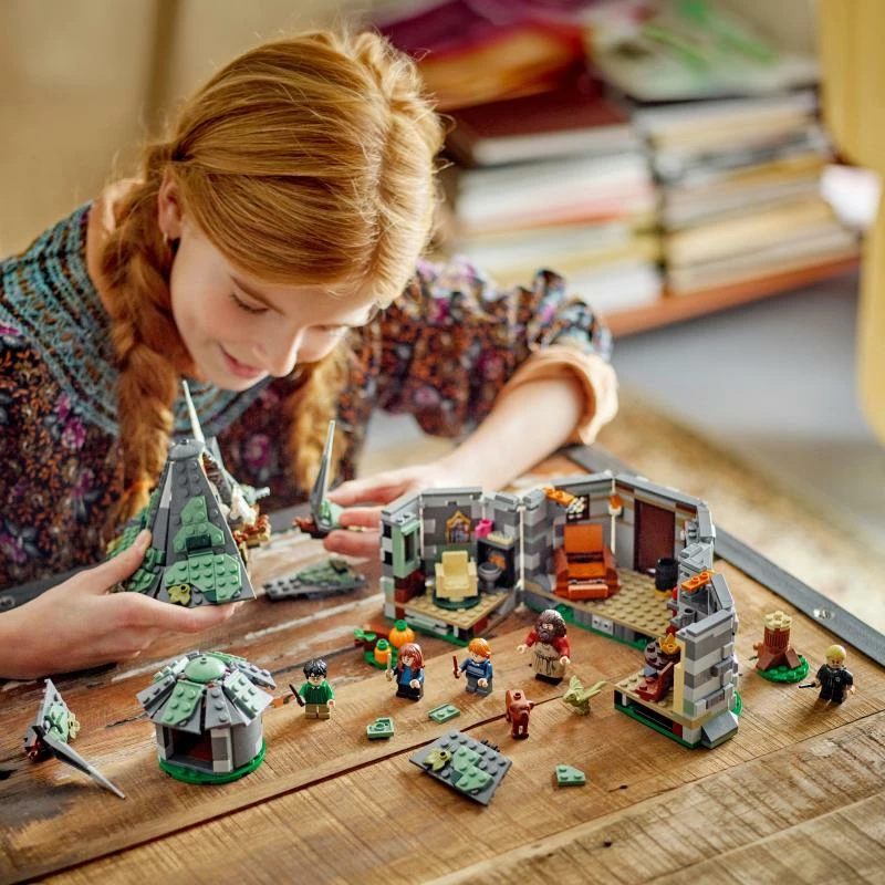 Set LEGO Harry Potter Hagrid's Hut: An Unexpected Visit 76428, 8+