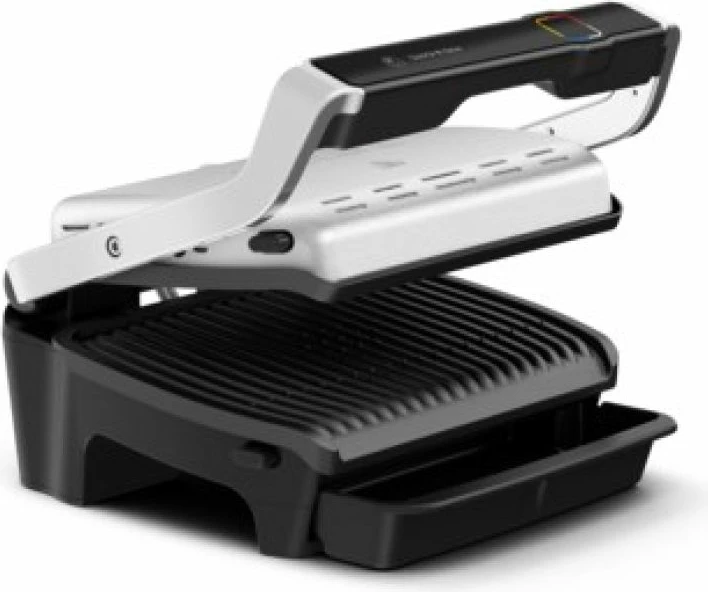 Grill kontakti Tefal OptiGrill Elite GC750D30, i zi dhe inoks