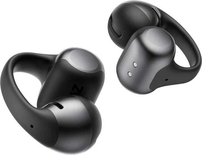 Kufje SHOKZ OpenDots ONE, pa tela, Bluetooth, Ear-clip-on, të zeza