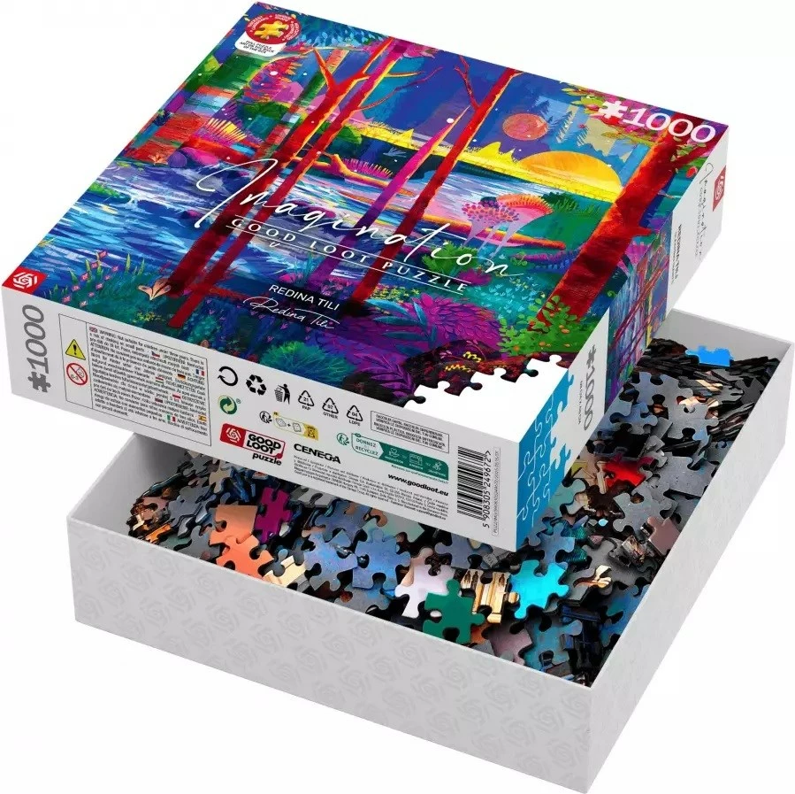 Puzzle Cenega Publishing Good Loot Imagination Redina Tili, 1000 pjesë