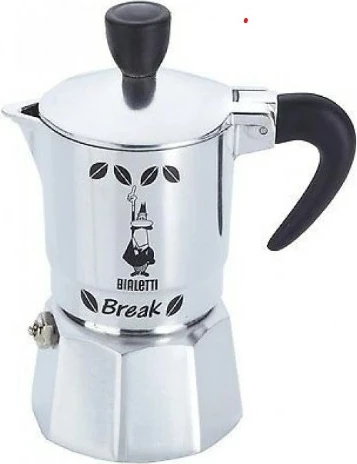 Moka pot Bialetti Break 3TZ, 3 filxhanë, alumini